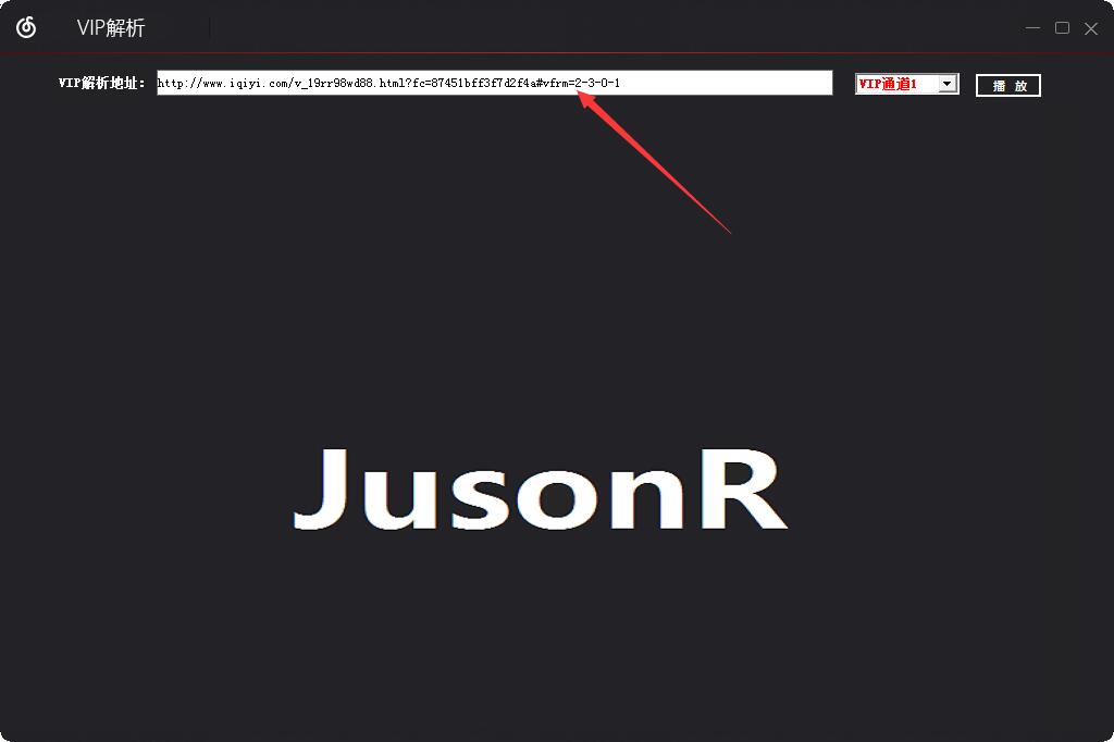 JusonRVIP解析播放器 V1.0 绿色版