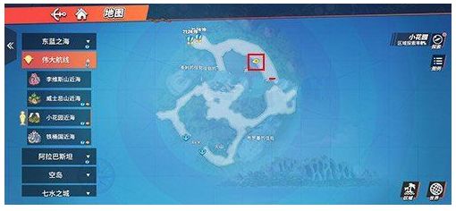 航海王热血航线巨人之岛的池底宝藏在哪 巨人之岛的池底位置一览